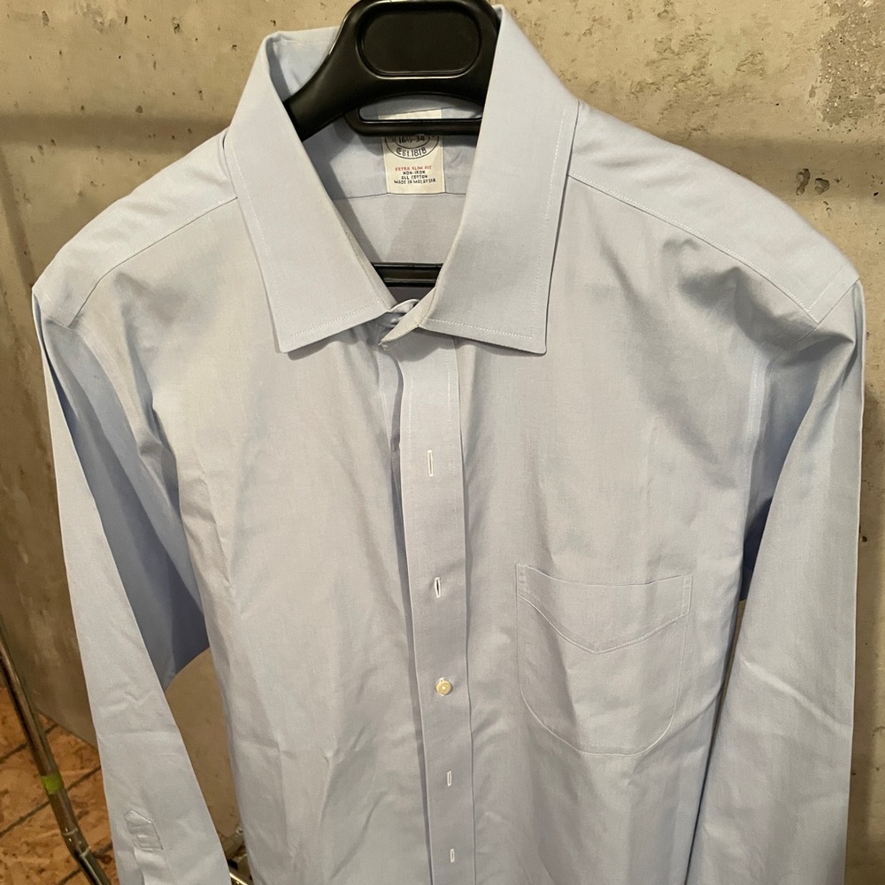 Brooks Brothers -Light Blue Men's Dress Shirt